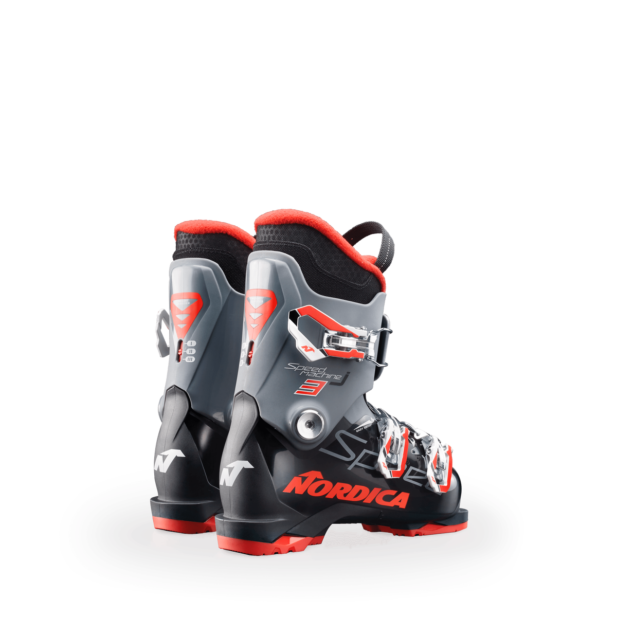 Lyžiarske topánky Nordica SPEEDMACHINE J 3 - 205, black/anthracite/red