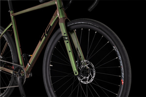 Bicykel 4EVER GROMVEL ELITE - green dragon - 58, green dragon