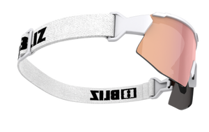 Okuliare BLIZ BREEZE MATT WHITE BROWN - rose multi/spare lens clear