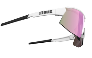 Okuliare BLIZ BREEZE MATT WHITE BROWN - rose multi/spare lens clear