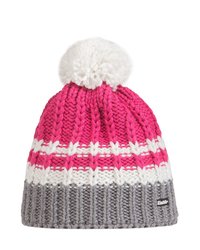 Čiapka EISBÄR Kova Pompon MÜ - grey/white/pink