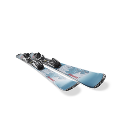 Lyže Nordica TEAM G(70-90) +J4.5 FDT - 80, blue/grey/pink