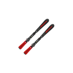 Lyže Nordica TEAM JR + J7.0 FDT - 140, black/red