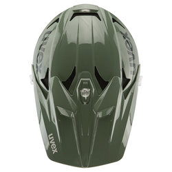 Prilba UVEX HLMT 10 BIKE - L, moss green sand