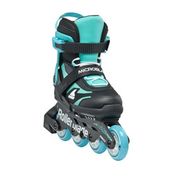 Korčule Rollerblade MICROBLADE - 175, black/light blue