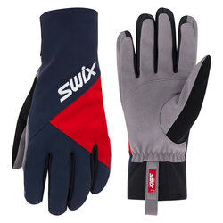 Rukavice SWIX Inspire Primaloft Glove - 8, dark navy