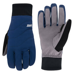 Rukavice SWIX Tur Softshell Glove - 8, estate blue