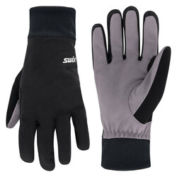 Rukavice SWIX Tur Softshell Glove - 8, jet black