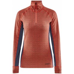 Tričko CRAFT MERINO 240 3/4 ZIP dl.rukáv W