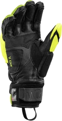 Rukavice LEKI WCR VENOM SL 3D - 8.5, black/ice lemon