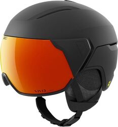 Helma GIRO Orbit Spherical - 52-55.5, mat black/vivid ember