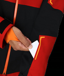 Pánska bunda Spyder Titan Jacket Black Escape - L, black escape