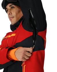 Pánska bunda Spyder Titan Jacket Black Escape - L, black escape