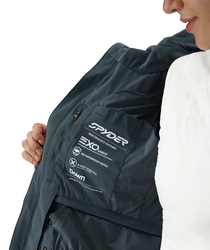 Dámska bunda SPYDER Falline Down Jacket - slate blue, 0