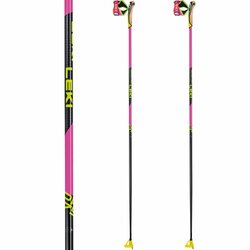 Palice LEKI PRC 750 - 145, neon pink/neon yellow/black