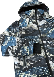 Detská zimná bunda s membránou Reima Tirro - 146, black