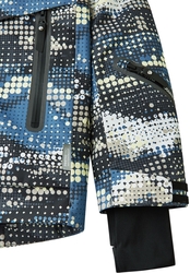 Detská zimná bunda s membránou Reima Tirro - 146, black