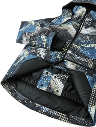 Detská zimná bunda s membránou Reima Tirro - 146, black