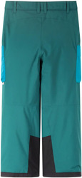 Nohavice Reima VIEKKALA s membránou - 140, dark teal
