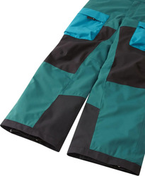 Nohavice Reima VIEKKALA s membránou - 140, dark teal