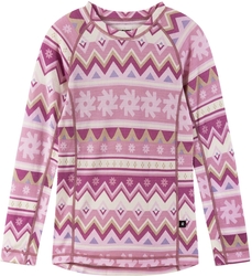 Detský set funkčného prádlo Reima TAITOA - 110, grey/pink