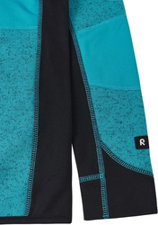 Detský fleecový sveter Reima LIUKUEN - 122, aquatic blue