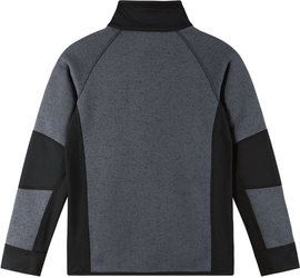 Detský fleecový sveter Reima LIUKUEN - 152, soft black