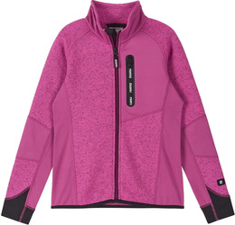 Detský fleecový sveter Reima LASKIEN - 122, fucshia