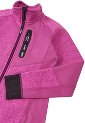 Detský fleecový sveter Reima LASKIEN - 122, fucshia