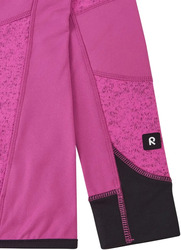Detský fleecový sveter Reima LASKIEN - 122, fucshia