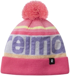 Detská čiapka Reima TAASKO - 56-58, soft coral