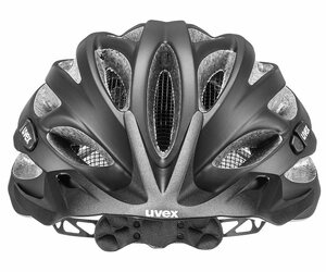 Prilba UVEX OVERSIZE - 60-65, black matt/silver