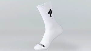 Ponožky Specialized SOFT AIR TALL LOGO - L, white/black