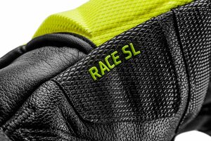 Rukavice LEKI WCR VENOM SL 3D - 8.5, black/ice lemon