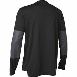 Pánsky cyklo dres Fox Defend Ls Jersey Foxhead - L, black