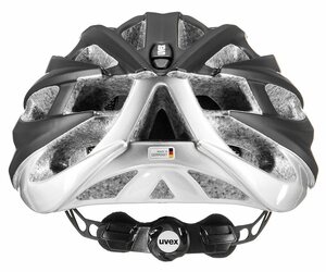 Prilba UVEX OVERSIZE - 60-65, black matt/silver