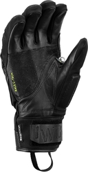 Rukavice LEKI WCR C-Tech 3D - 8.5, black/ice lemon