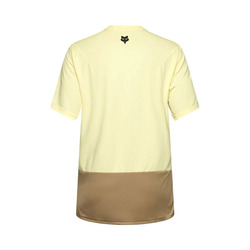 Cyklo dres Fox Ranger Ss Jersey Wordmark Lemonade - S, lemonade