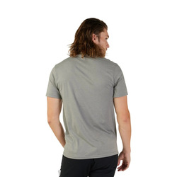 Pánske tričko Fox Head Ss Prem Tee Heather - L, heather graphite