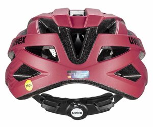 Prilba UVEX I-VO CC MIPS - 52-57, black/red matt