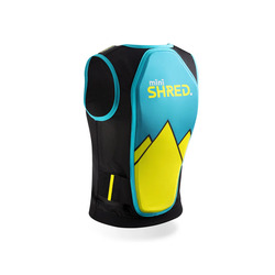Chránič chrbtice SHRED MINI PROTECTOR VEST ZIP blue