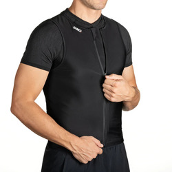 Chránič chrbtice SHRED 2ND SKIN BACK PROTECTOR LITE VEST ZIP - XXL, black