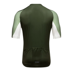 Dres GORE Spirit Triangles Jersey Mens - M, utility green/white