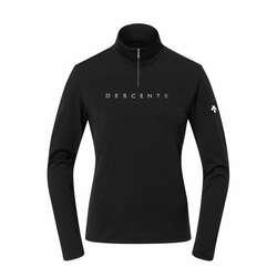 Rolák DESCENTE CHEST LOGO T-NECK - 40, black