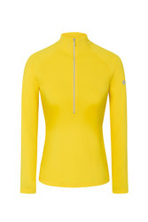 Rolák DESCENTE SYLVIA 3/4 zips W - 34, marigold yellow