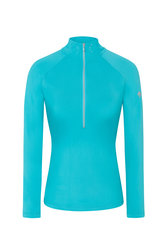 Rolák DESCENTE SYLVIA 3/4 zips W - 36, scuba blue