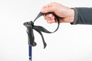 Trekové palice LEKI Eagle - 110-145, midnightblue dark metalic/white