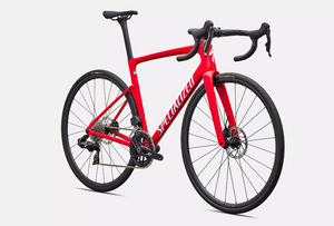 Bicykel Specialized TARMAC SL9 COMP AXS Vivred/Wht - 58, Gloss Vivid Red / White