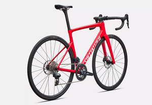Bicykel Specialized TARMAC SL9 COMP AXS Vivred/Wht - 58, Gloss Vivid Red / White