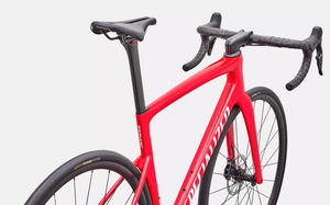 Bicykel Specialized TARMAC SL9 COMP AXS Vivred/Wht - 58, Gloss Vivid Red / White